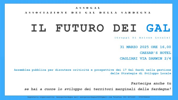Il Futuro dei Gal - Assemblea Assogal